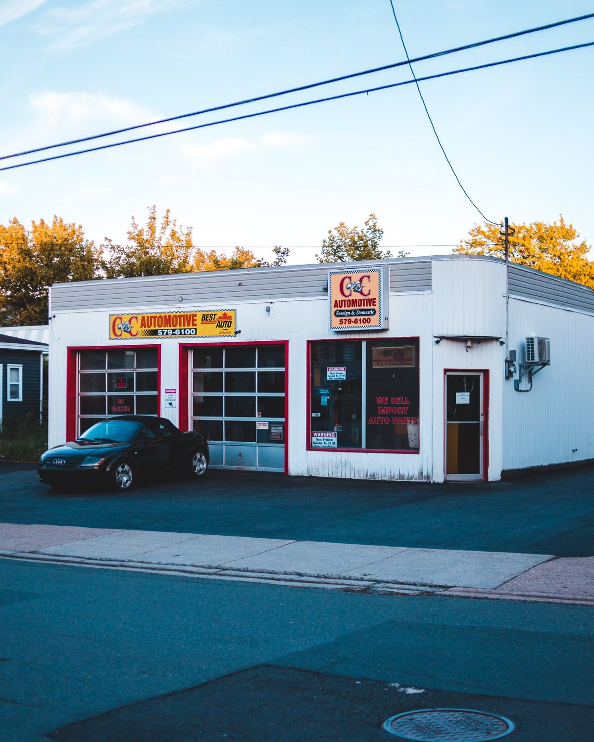 Exterior of Northside Auto at 2200 West Broadway Avenue, North Minneapolis